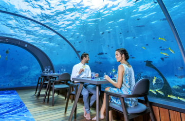 6 Incríveis Restaurantes Subaquáticos nas Maldivas