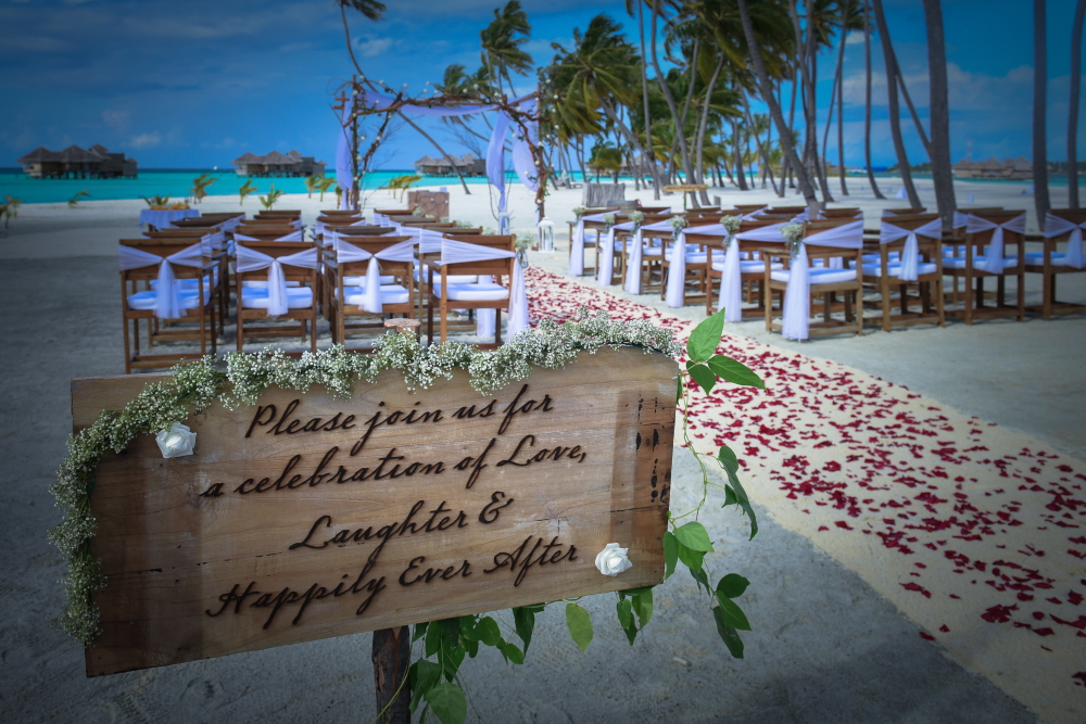 20 Wedding Ceremony Message - Gili Lankanfushi - Guia Completo Resort
