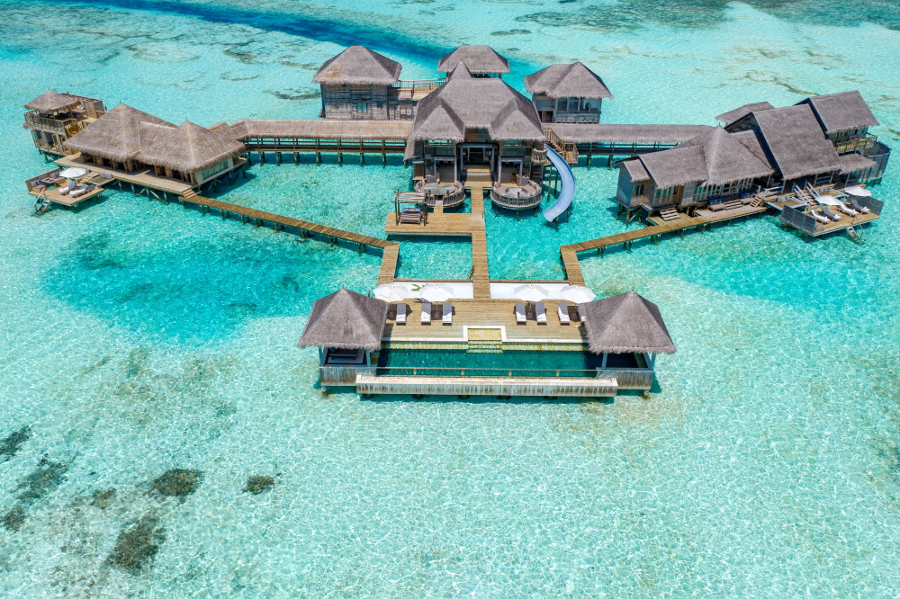 GLM Aerial of Private Reserve 3 - Gili Lankanfushi - Guia Completo Resort