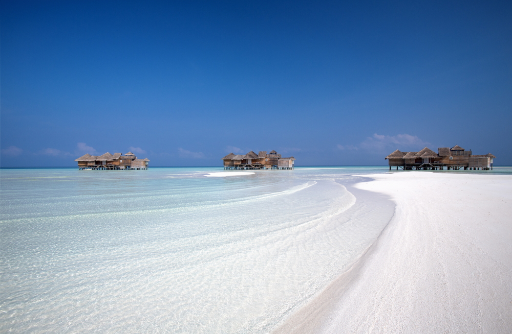 GLM Crusoe Residences View from Palm Beach - Gili Lankanfushi - Guia Completo Resort