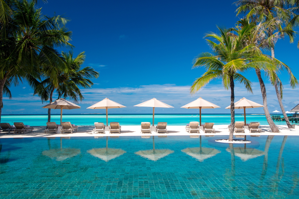 GLM Main Swimming Pool - Gili Lankanfushi - Guia Completo Resort
